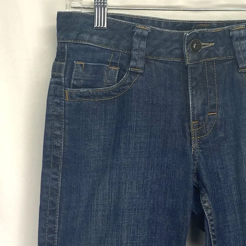 Calvin Klein Talla Jeans Women's Blue Size 2 28/29 Lean Bootcut Low Rise